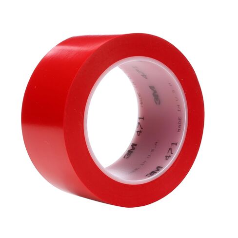 3M Vinyl Tape 471, Red, 2 in x 36 yd, 5.2 mil in Saudi Arabia
