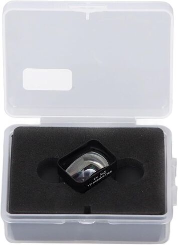 2X Telephoto Lens for 3, 2.2X Zoom Capability with High Definition Coating, Long Distance Photography, Magnetic Mount, Portable for Osmo 3 in Kuwait