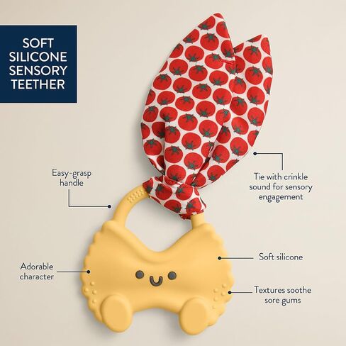 Itzy Ritzy Crinkle Crew Teether (Pasta) in Kuwait