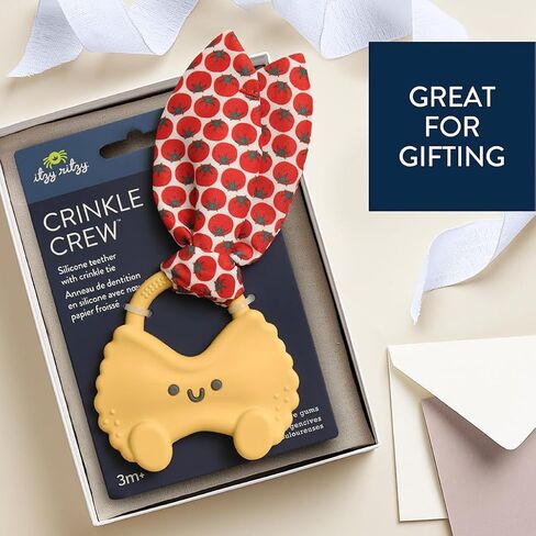 Itzy Ritzy Crinkle Crew Teether (Pasta) in Kuwait