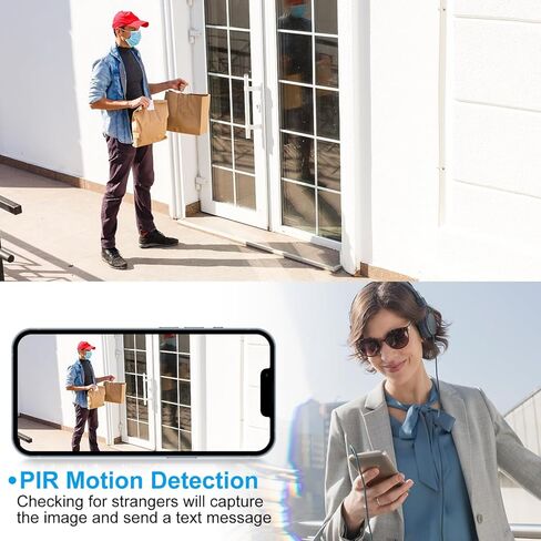 Ultra Mini WiFi Camera,Tiniest Pocket-Sizes,HD4K Video Recording Live Feed,No Need Wifi Camera,Nanny Cam,Smart Alerts Baby Monitor Pet Monitoring with Night Vision,Motion Detection,Cloud Storage in Kuwait
