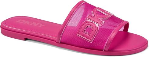 DKNY womens Wren Flat Mesh Sandal Slide in Kuwait
