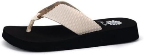 Yellow Box Falava Flip Flop in Black in Kuwait