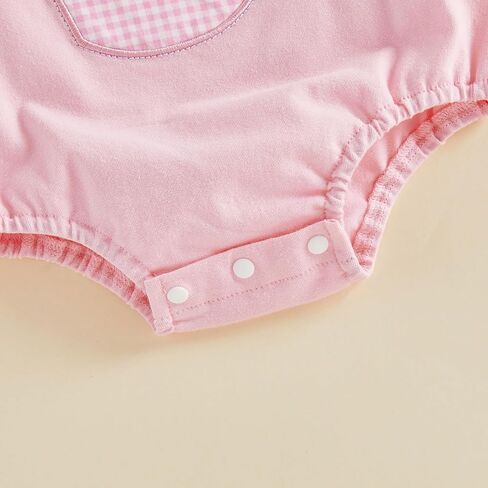 Baby Girl First Birthday Outfit Puff Short Sleeve Romper Bodysuit 1 Cake Embroidery Cake Smash Jumpsuit Clothes in Saudi Arabia