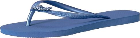 Havaianas Women's Slim Lux Flip Flops Light Blue 41-42 M Bra in Kuwait