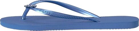 Havaianas Women's Slim Lux Flip Flops Light Blue 41-42 M Bra in Kuwait