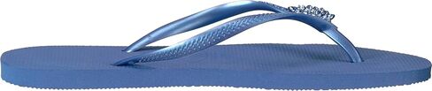 Havaianas Women's Slim Lux Flip Flops Light Blue 41-42 M Bra in Kuwait