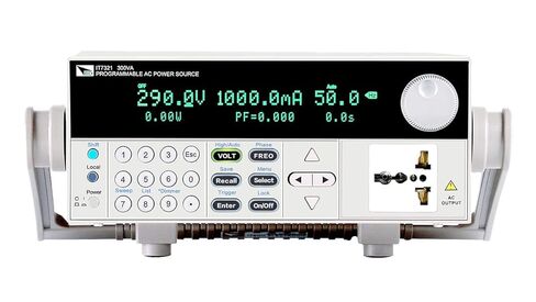 AC Power Supply 300V/3A/300VA Programmable Bench Adjustable Single-Phase AC Power Source with Linear Amplification Technology Variable Frequency IT7321 in Saudi Arabia