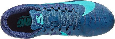 Nike Men's Zoom Rival S 9 Track Spike Football Cleats Shoe, Black/White/Volt, 13 M US in Saudi Arabia