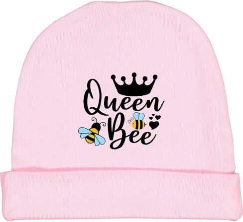 inktastic Queen Bee Baby Beanie Hat in Saudi Arabia