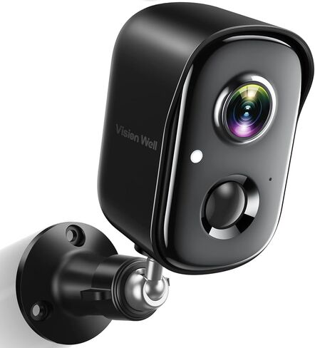 Security Cameras Wireless Outdoor, 2K Indoor Cameras for Home Security Battery Powered, AI Motion Detection, Color Night Vision, 2-Way Talk, Spotlight Siren Alarm, Cloud & SD Storage, Waterproof in Kuwait