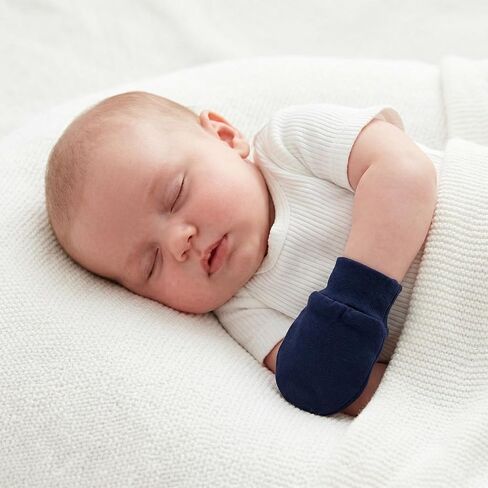 choyaxo 8 Pairs Newborn Baby Mittens Infant Mittens Baby Gloves for 0-6 Months Baby Boys Girls in Kuwait