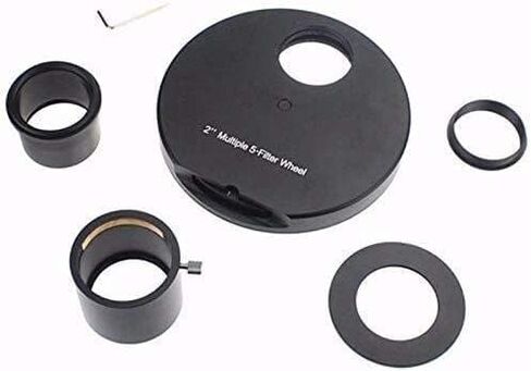 2-Inch 5-Bit Manual Filter Wheel for Deep Space Planetary Telescope Natural Observation/Traval in Kuwait