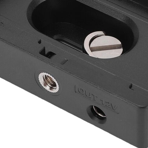 GOWENIC Battery Plate, Fit for NP F970 F750 F550 Battery with USB C Input Output and LED Indicators, 1/4 Inch Cold Shoe Mount for DSLR Camera Display in Kuwait