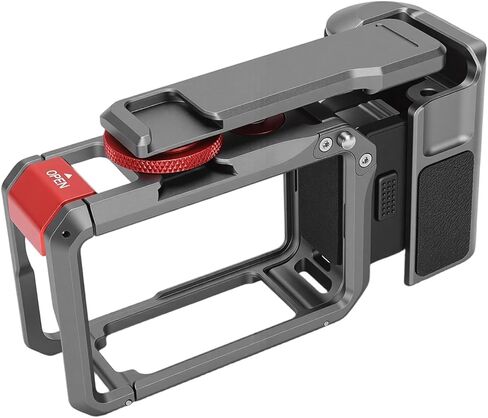 Sorandy Street Grip Kit, Aluminum Alloy Camera Cage, Ergonomic Handle Cage with Shutter Button Adapter, Ideal for Urban Photography & Dynamic Osmo Action 6 in Kuwait