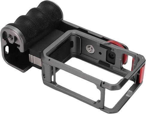 Sorandy Street Grip Kit, Aluminum Alloy Camera Cage, Ergonomic Handle Cage with Shutter Button Adapter, Ideal for Urban Photography & Dynamic Osmo Action 6 in Kuwait