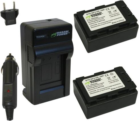 Wasabi Power Battery (2-Pack) and Charger for Samsung BP210E, IA-BP210E in Kuwait