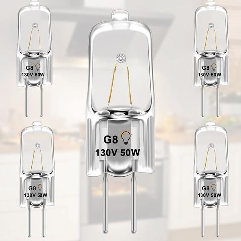 WB08X10057 Microwave Oven Light Bulb Comaptible with GE General Electric, 130 Volts 50 Watt Halogen Lamp Replaces 1472417, AP4369133, WB08X10051 Replace by Swess in Saudi Arabia