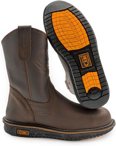CEBU Men's Comfort Work Boots - 10 Inch in Saudi Arabia