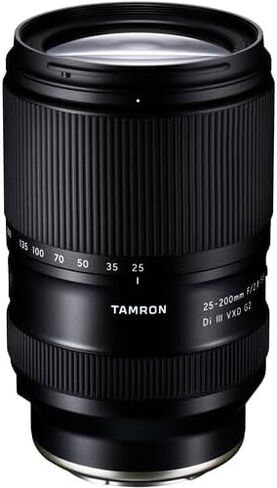 Tamron 25-200mm f/2.8-5.6 Di III VXD G2 Lens Compatible with Sony E with Advance Accessories and Travel Bundle | AFA075S700 | Tamron 25-200mm Lens in Kuwait