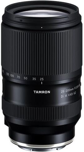 Tamron 25-200mm f/2.8-5.6 Di III VXD G2 Lens Compatible with Sony E with Advance Accessories and Travel Bundle | AFA075S700 | Tamron 25-200mm Lens in Kuwait