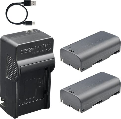 شاحن بطارية Kastar AC & USB-C، متوافق مع SB-L160 SB-L110A، Samsung SC-L SC-W VM-A VM-B VP-L VP-W Series، Mamiya Leaf Aptus AFI، سلسلة Wisycom MPR، NEC Thermal، أنظمة TOA TS in Kuwait