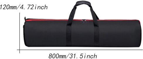 Light Stand Case for Tripod, 31.5x4.7x4.7 inch Nylon Carrying Bag for Photo Studio Equipment, Flash Light Stands, Speaker Stands, Monopod in Kuwait