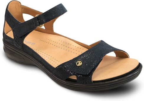 Revere Portofino Women's Flat Sandals - Stylish and Supportive with Adjustable Fit and Arch Support in Kuwait