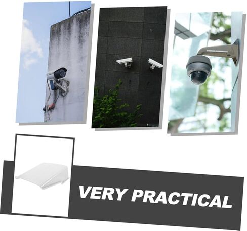 2Sets Outdoor Camera Rain Cover Rainproof Security Camera Cover for Garden Easy to Install Protects Against Sunlight and Rain Extends Lifespan in Kuwait