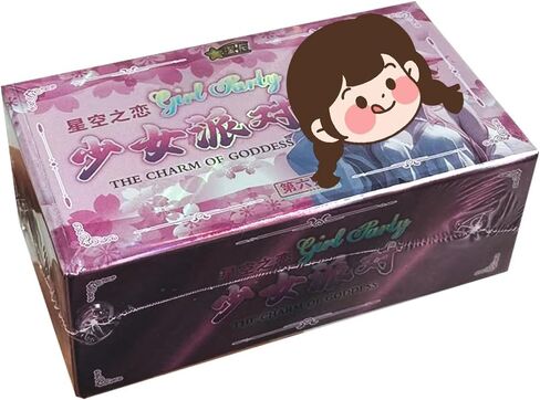 Booster Box Goddess Story Waifu MEIKA Series TCG Anime Girl Cards Collection Trading Card (NS1-13) in Saudi Arabia