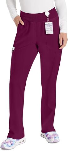 Dickies EDS Essentials Women Scrubs Pant Natural Rise Tapered Leg Pull-On DK005 in Saudi Arabia