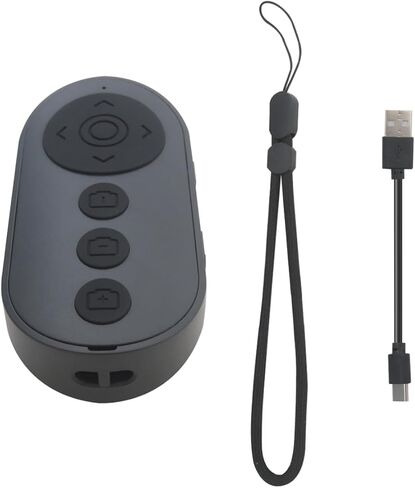 جهاز تحكم عن بعد لكاميرا بلوتوث مطور مع تكبير - متوافق مع هواتف i-Phone Android الذكية - أرجواني in Kuwait