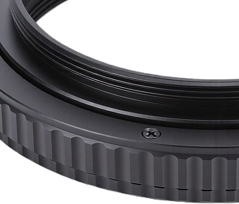 PUSOKEI M65 Focusing Helioid 12-19mm, Adjustable Macro Focusing Tube for Mountless Lenses, Black Anodized Aluminum Extension Ring for Precise Focus Control in Kuwait
