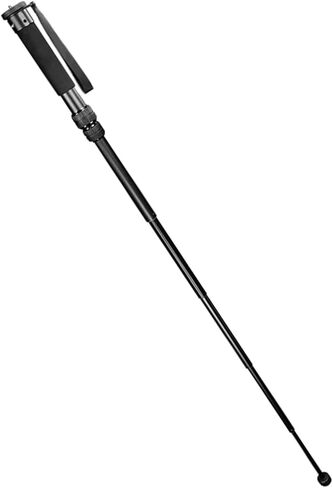 Vikye كاميرا Monopod مصنوعة من سبائك الألومنيوم بارتفاع 61 بوصة قابلة للتعديل لإعدادات الكاميرا المزدوجة، فضي in Kuwait