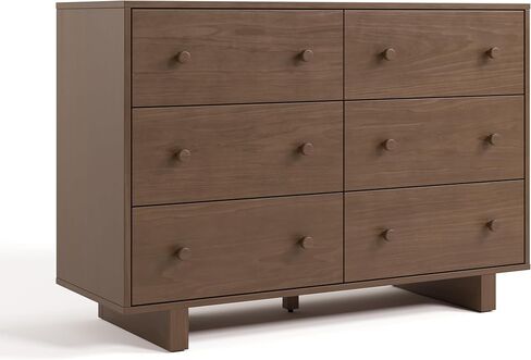 Storkcraft Texas 3 Drawer Chest with Removable Changing Table Topper (Hazelnut) – GREENGUARD Gold Certified Baby Dresser, Interlocking Drawer System for Nursery & Kids’ Bedroom Dresser in Kuwait