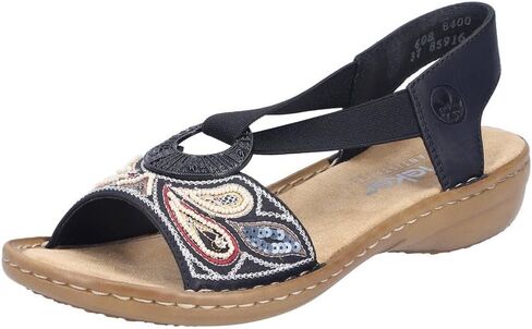 Rieker 608B4 Regina Women's Sandals - Comfort & Style in Kuwait