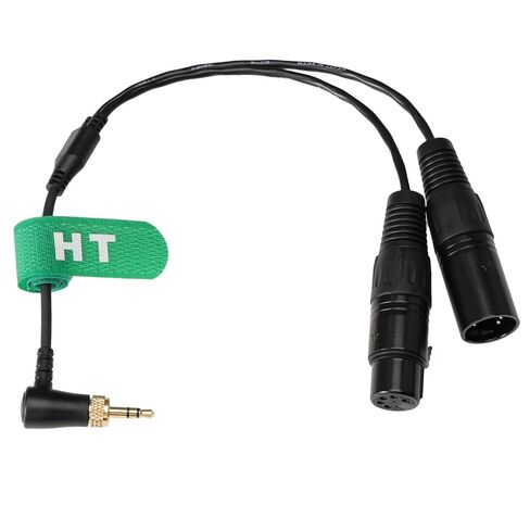 DMX Adapter Y Cable for Nanlite Lights Forza 60C/150, FC-300B, PavoSlim 240C, PavoTube II 15C/30C 3.5mm to 5-pin DMX512 Console in Kuwait