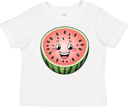 inktastic Happy Watermelon Baby T-Shirt in Saudi Arabia