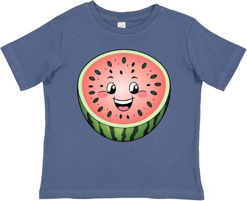 inktastic Happy Watermelon Baby T-Shirt in Saudi Arabia