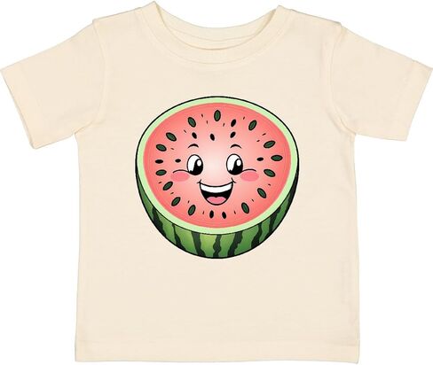 inktastic Happy Watermelon Baby T-Shirt in Saudi Arabia