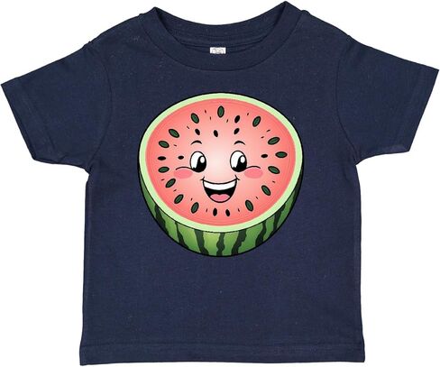 inktastic Happy Watermelon Baby T-Shirt in Saudi Arabia