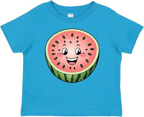 inktastic Happy Watermelon Baby T-Shirt in Saudi Arabia