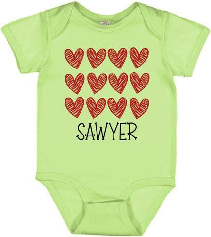 TATY Kids Hearts Sawyer Baby Infant Bodysuit in Saudi Arabia