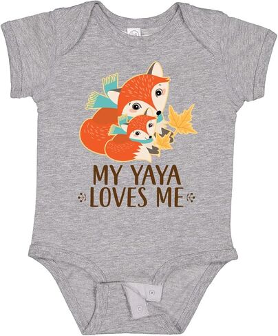 ملابس داخلية للأطفال من Inktastic My Yaya Loves Me Cute Fox in Kuwait