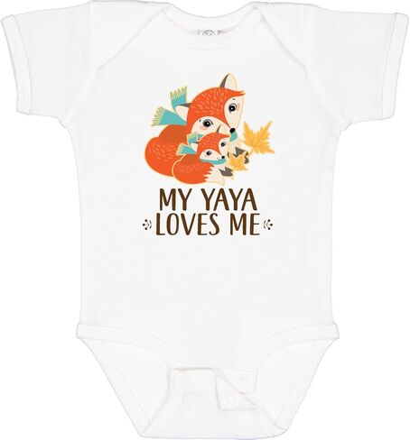 ملابس داخلية للأطفال من Inktastic My Yaya Loves Me Cute Fox in Saudi Arabia