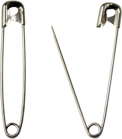 100 PCS Safety Pins, Brooches, Sweater Shawl Clips, Brooches, Safety Pins, Dress Shirt Clips in Saudi Arabia