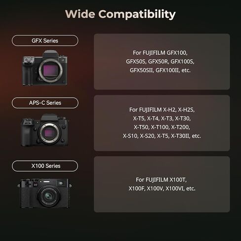 SmallRig Hot Shoe Cover for FUJIFILM+ Rosewood Hot Shoe Cover & Shutter Button Cap for FUJIFILM in Kuwait