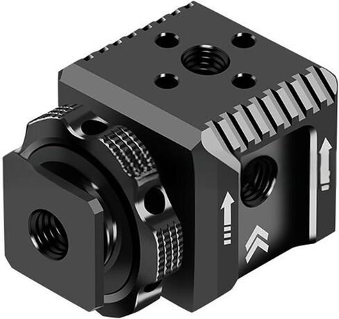 Camera Flashes Mount with 3 Cold Shoe Ports for Microphones and Lighting Attachments Camera Rigs in Kuwait