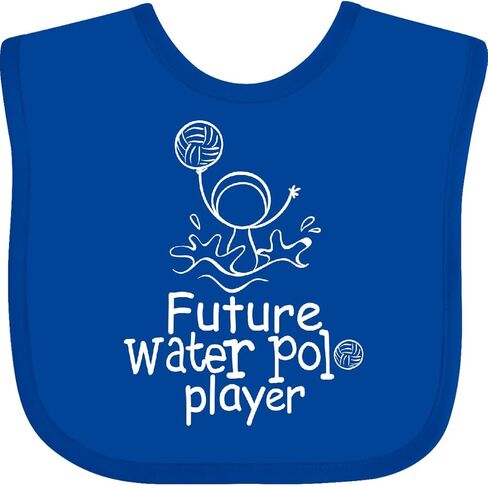 inktastic Future Water Polo Player Baby Bib in Kuwait