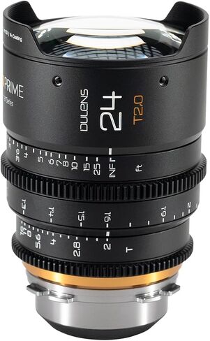 DULENS APO Cambrian Prime T2.0 24mm Cine Lens​ ​ Imperial System（FT Black PL） in Kuwait